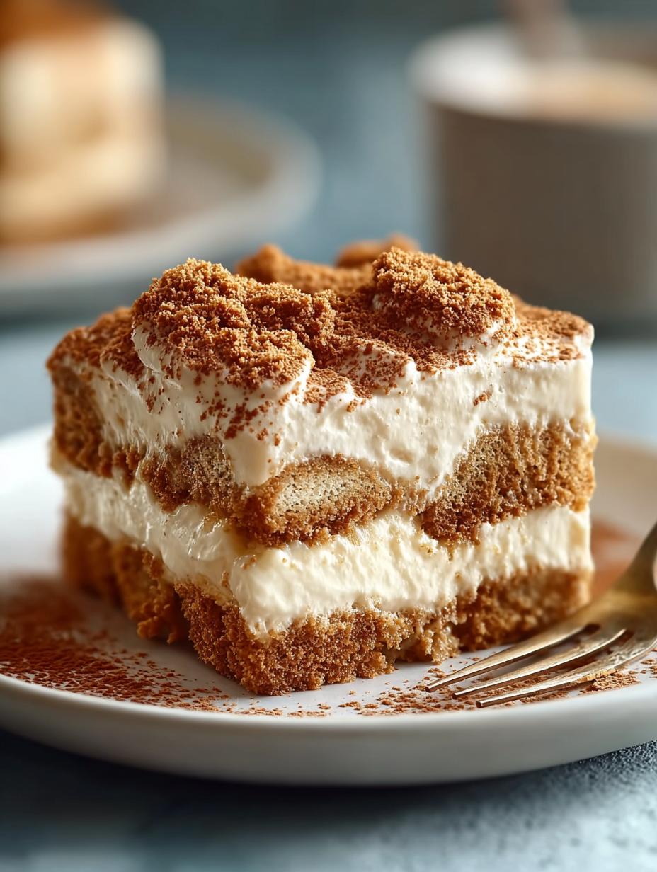 Biscoff Speculoos Tiramisu: 5 Layers of Bliss - Biscoff Speculoos Tiramisu - additional detail
