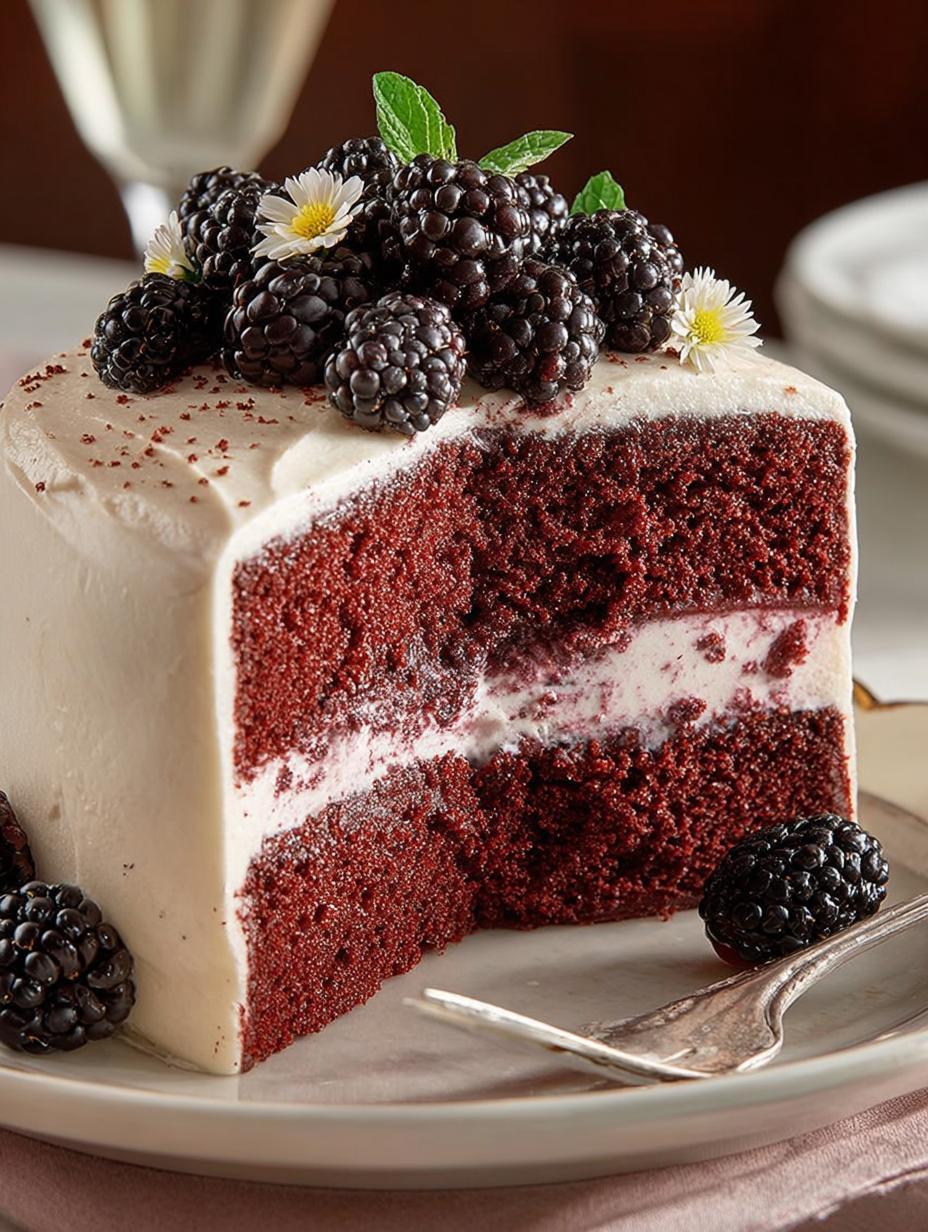 Blackberry Velvet Cake: 5 Secrets to Pure Indulgence - Blackberry Velvet Cake - main visual representation