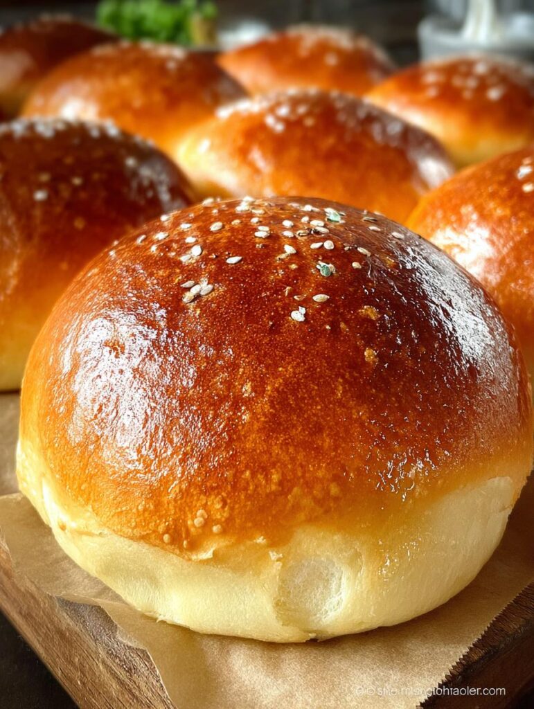 Bread Machine Brioche Hamburger