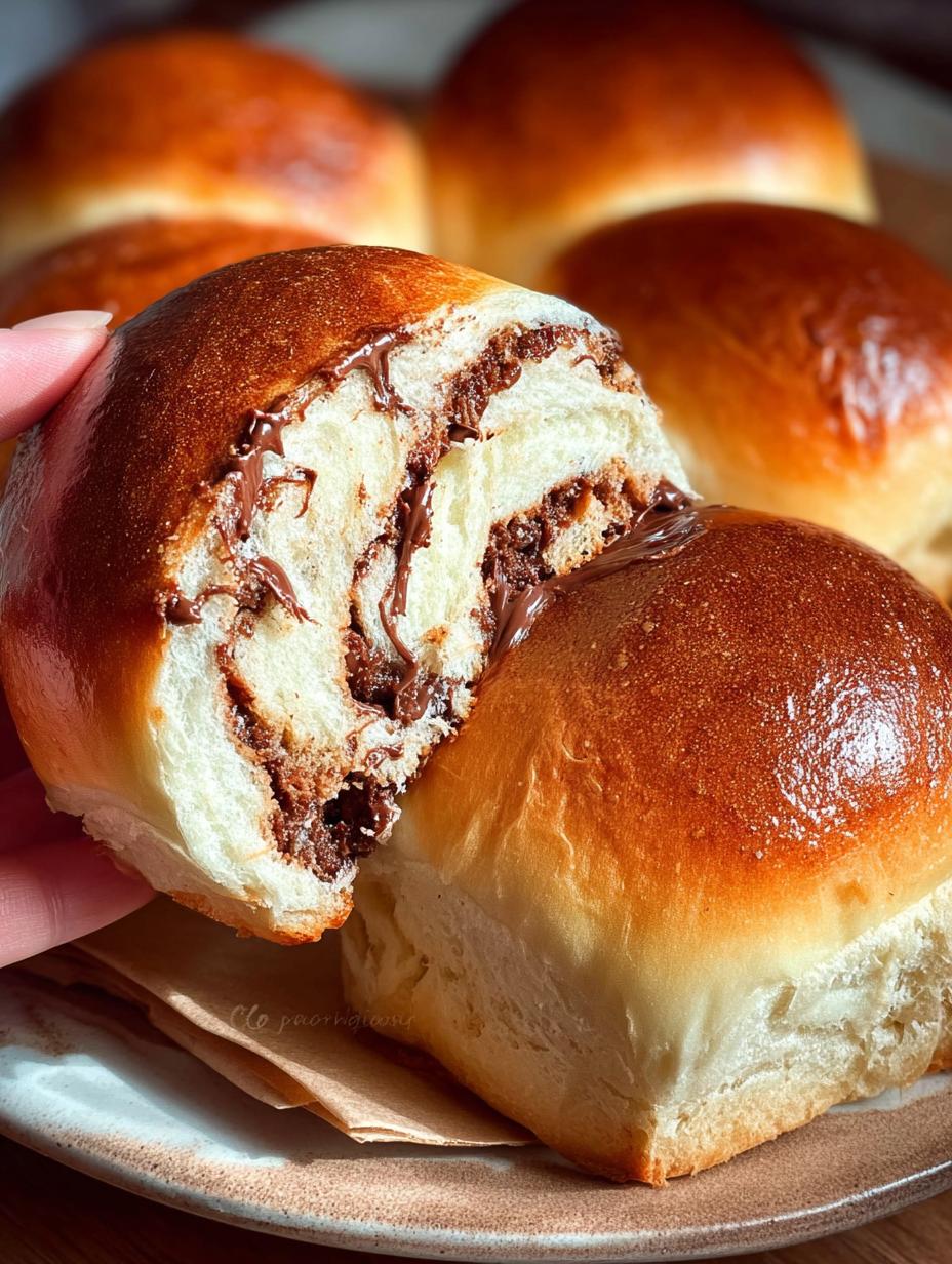 Bread Machine Nutella Brioche