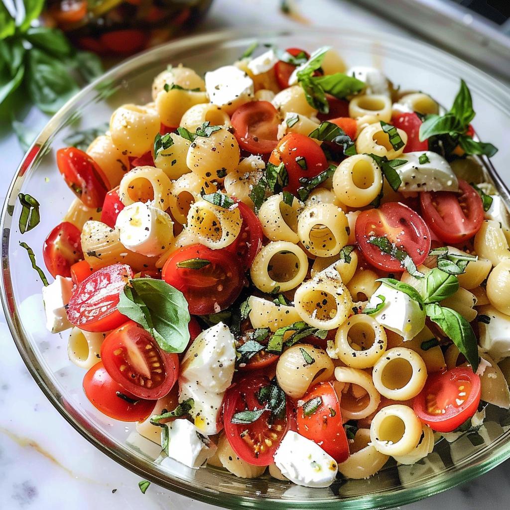 Caprese Pasta Salad: 5 Fresh Ways to Delight Your Taste - Caprese Pasta Salad - main visual representation