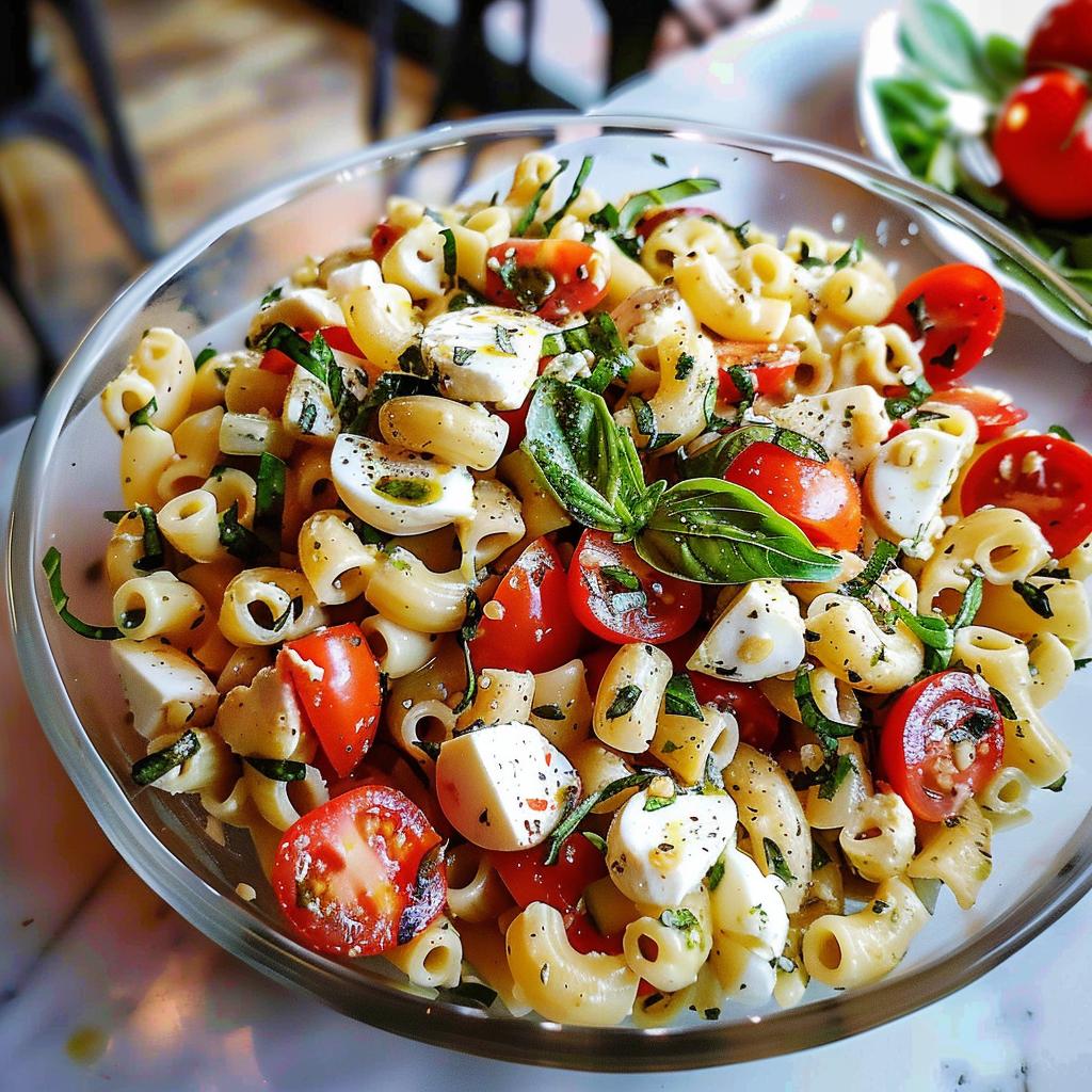 Caprese Pasta Salad: 5 Fresh Ways to Delight Your Taste - Caprese Pasta Salad - additional detail