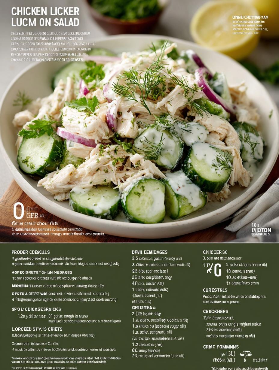 Chicken Cucumber Salad