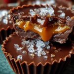 Christmas Chocolate Caramel Cups