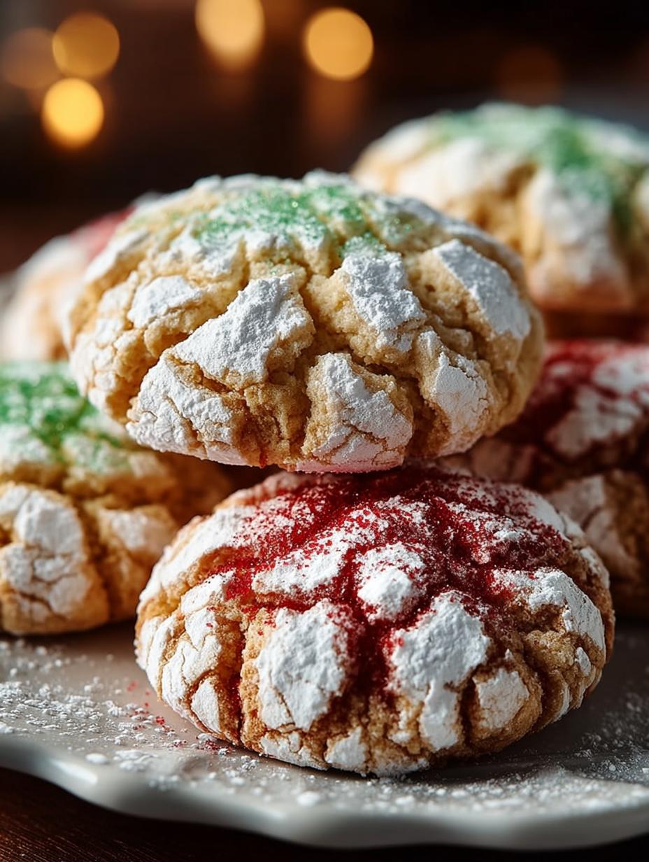 Christmas Crinkle Cookies: 7 Steps to Pure Joy - Christmas Crinkle Cookies - additional detail