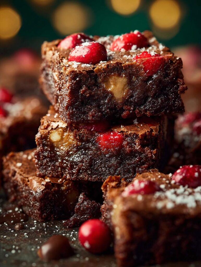 Christmas Magic Layer Brownie