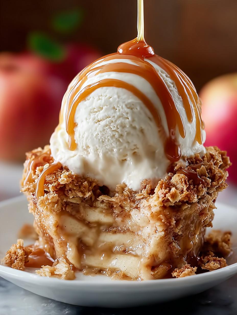 Churn Caramel Apple Crisp: 7 Irresistible Secrets - Churn Caramel Apple Crisp - additional detail