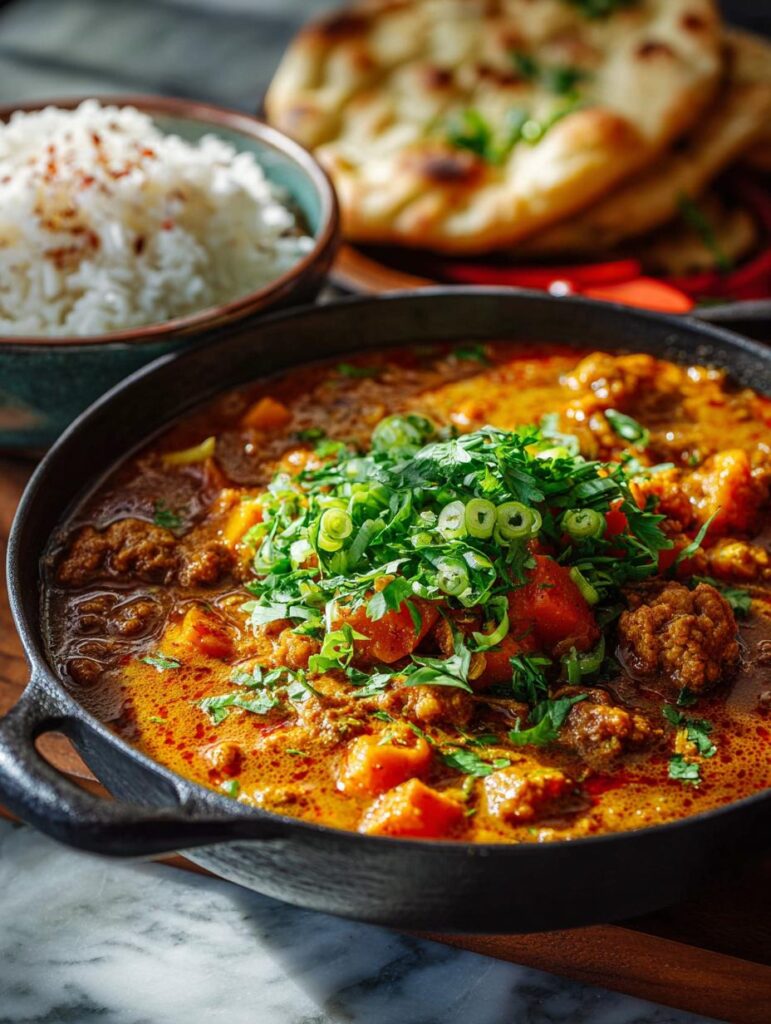 Creamy Cabbage Curry with