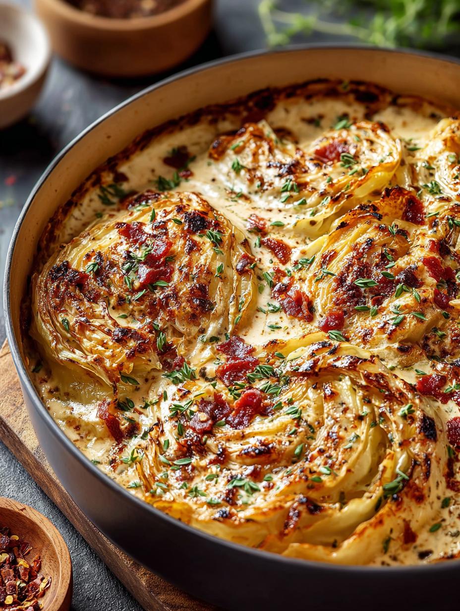 Creamy Tuscan Cabbage Bake: 5 Comforting Layers - Creamy Tuscan Cabbage Bake - main visual representation