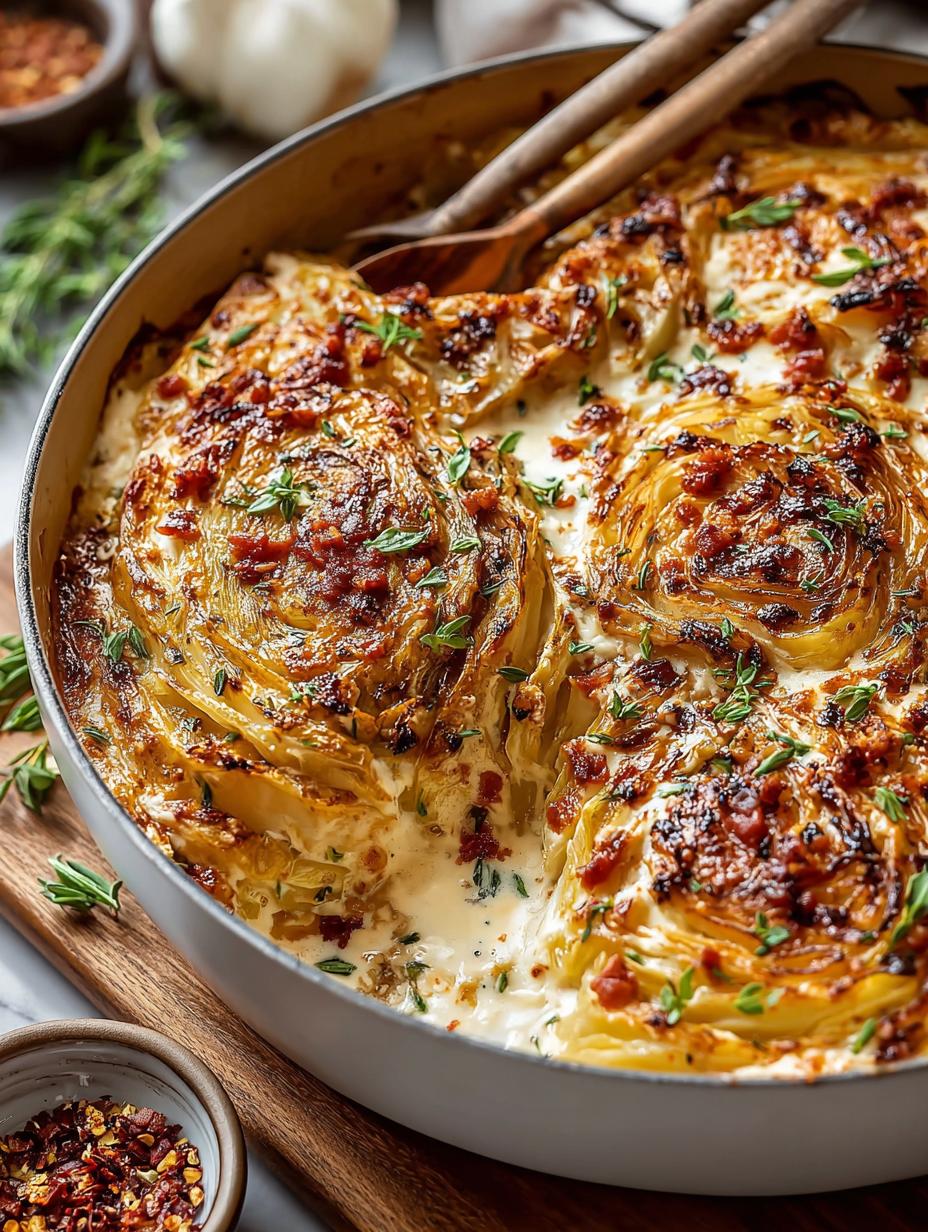 Creamy Tuscan Cabbage Bake: 5 Comforting Layers - Creamy Tuscan Cabbage Bake - additional detail