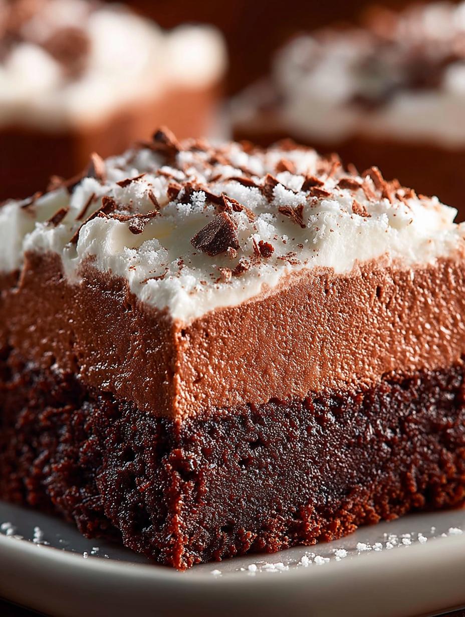 French Silk Brownies