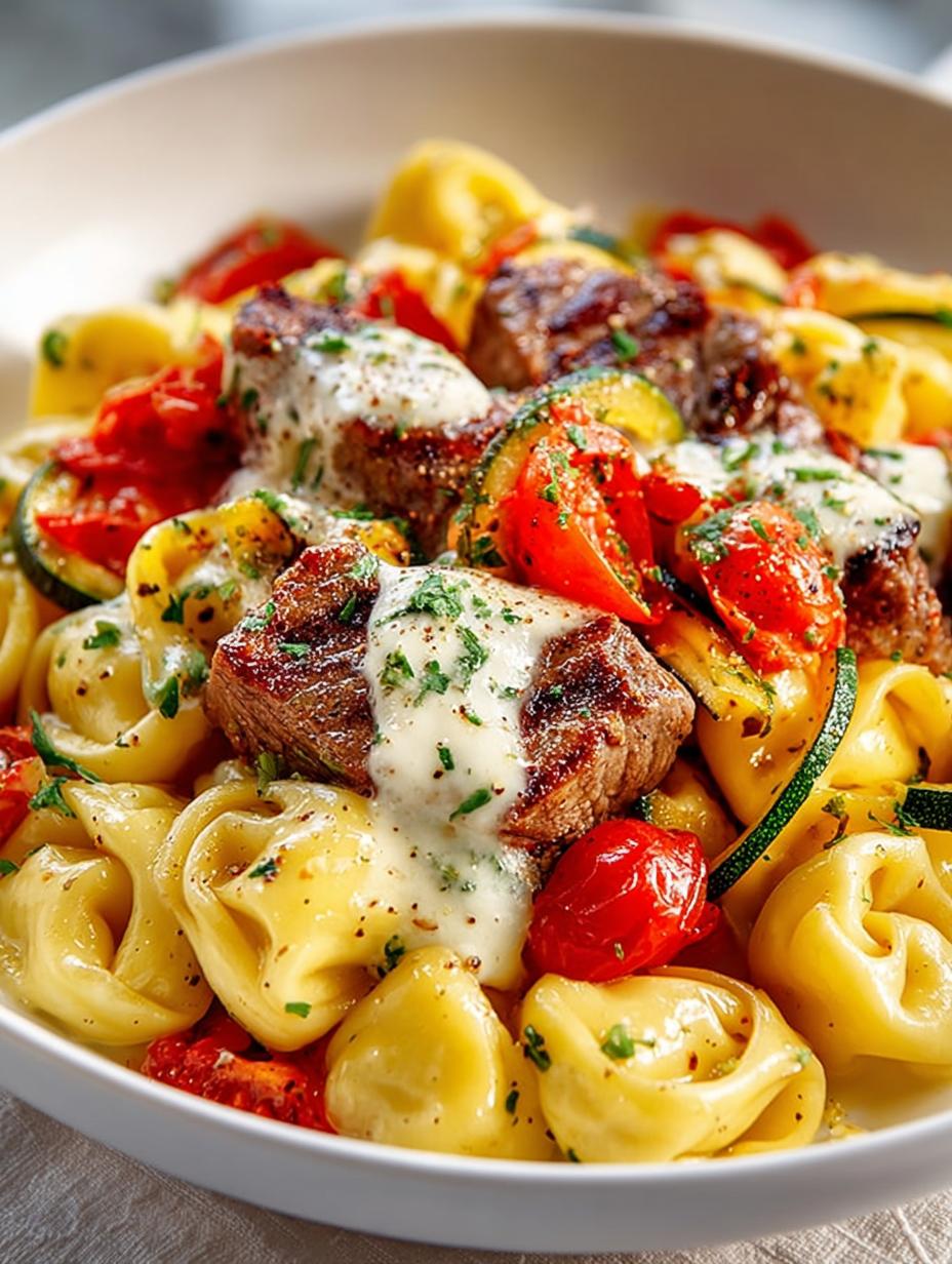 Garlic Parmesan Steak Tortellini: 5 Irresistible Secrets - Garlic Parmesan Steak Tortellini - additional detail