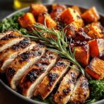 Grilled Chicken Sweet Potato
