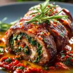 Herb Infused Beef Braciole