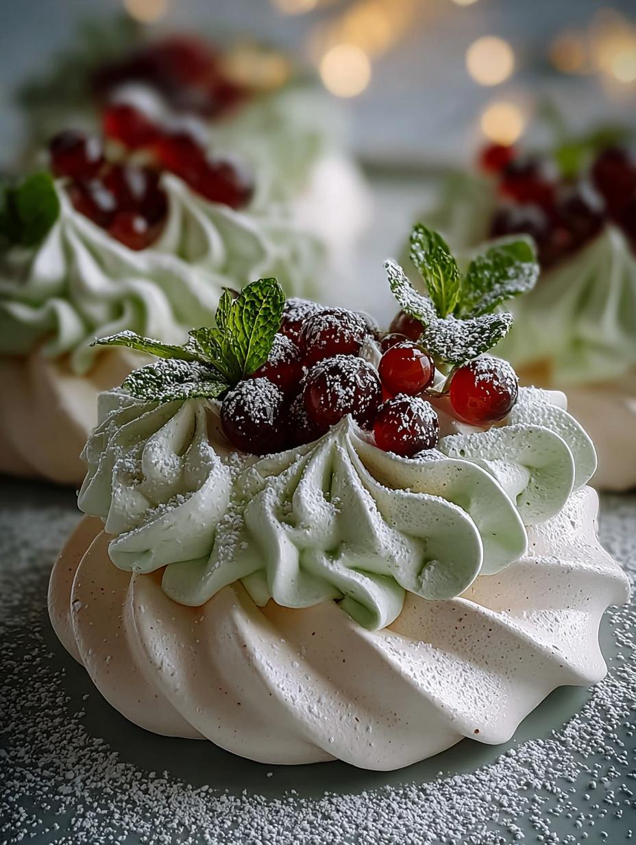Holiday Wreath Meringues: 5 Festive Treats to Delight - Holiday Wreath Meringues with - main visual representation