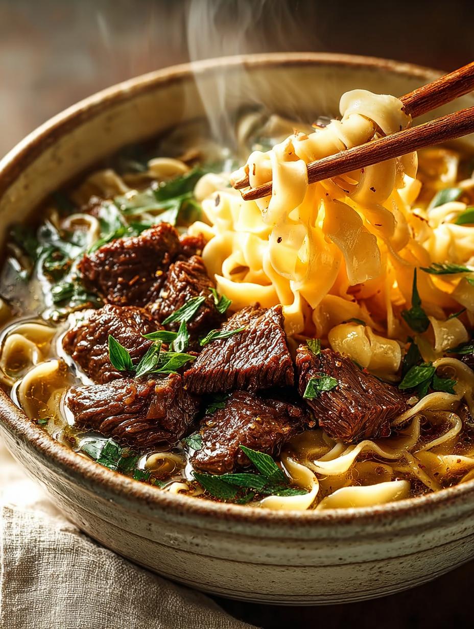 Homestyle Beef Noodles: 5 Steps to Comfort Food - Homestyle Beef Noodles - main visual representation