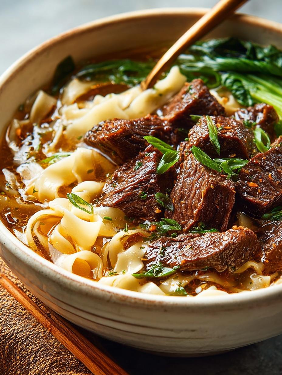 Homestyle Beef Noodles