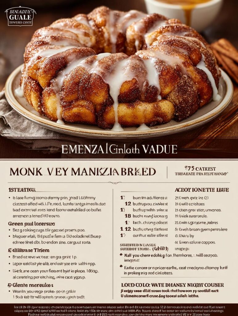 Monkey Bread with Vanilla