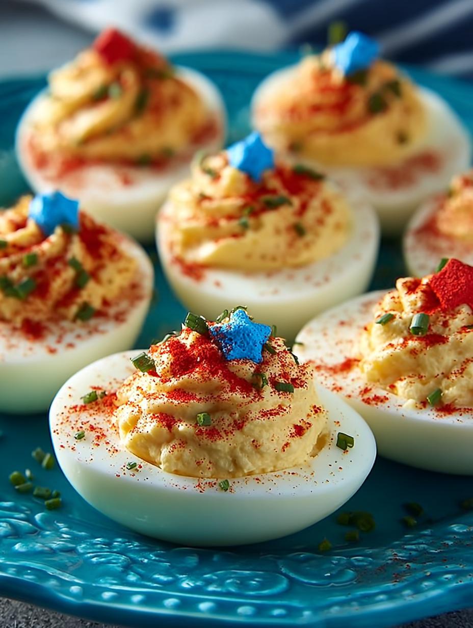 Patriotic Deviled Eggs: 7 Fun Ways to Celebrate - Patriotic Deviled Eggs - main visual representation