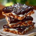 Peppermint Chocolate Pretzel Crack