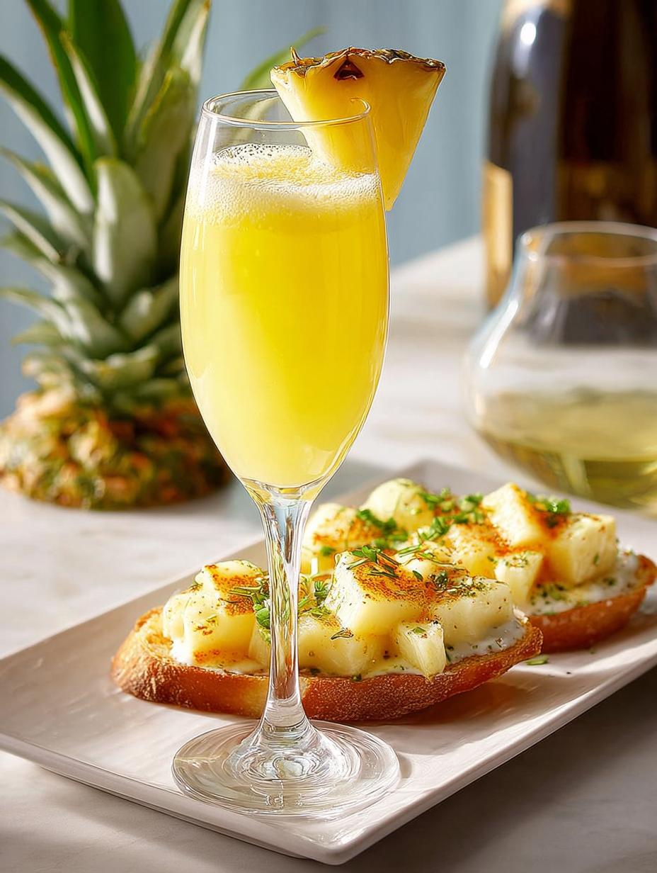 Pineapple Mimosas