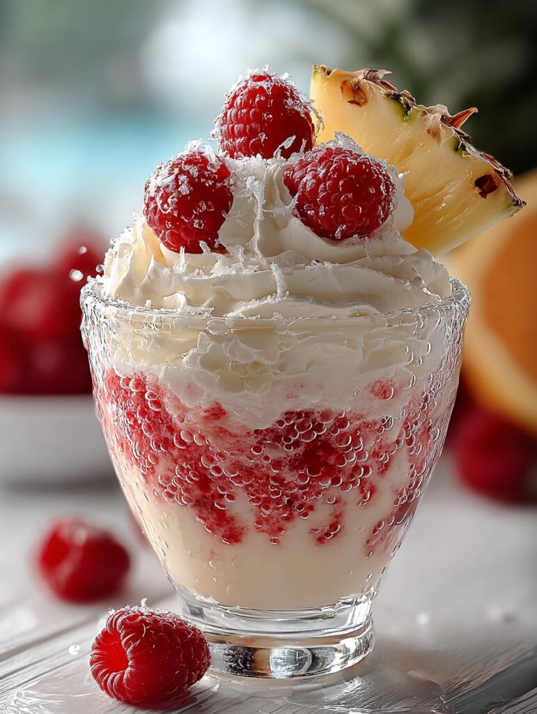 Raspberry Colada Twist