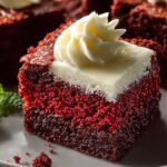 Red Velvet Brownies with