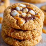 Soft Chewy Fluffernutter Cookies