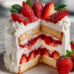 Strawberry Cream Cake