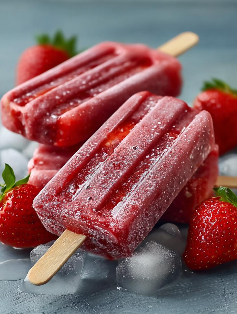 Strawberry Popsicles: 5 Refreshing Treats to Love - Strawberry Popsicles - main visual representation