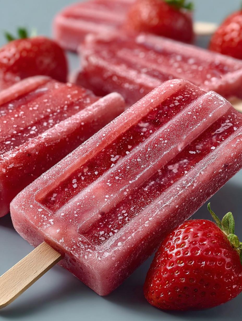 Strawberry Popsicles: 5 Refreshing Treats to Love - Strawberry Popsicles - additional detail