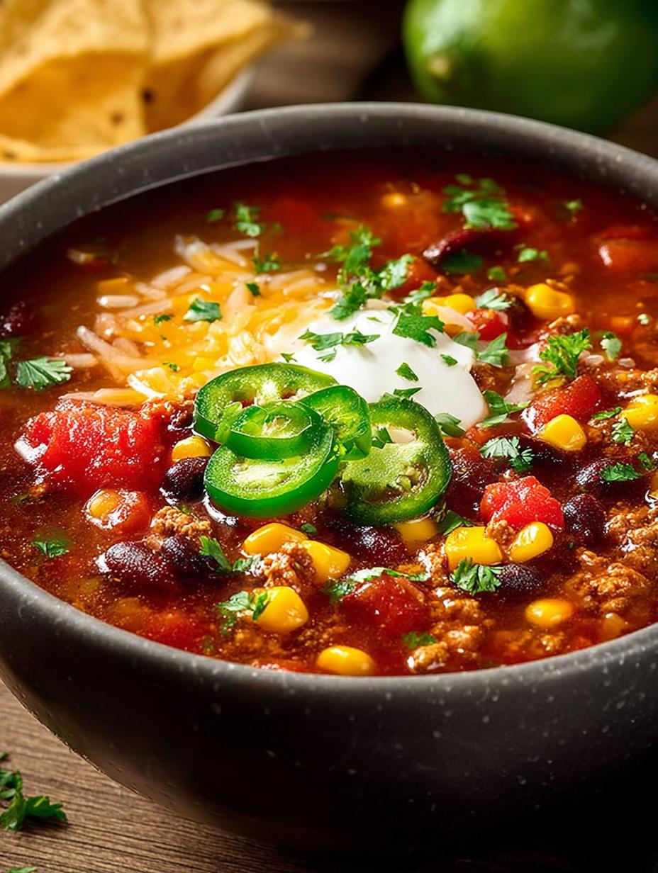Taco Soup: 5 Irresistible Ways to Savor Its Flavor - Taco Soup - main visual representation