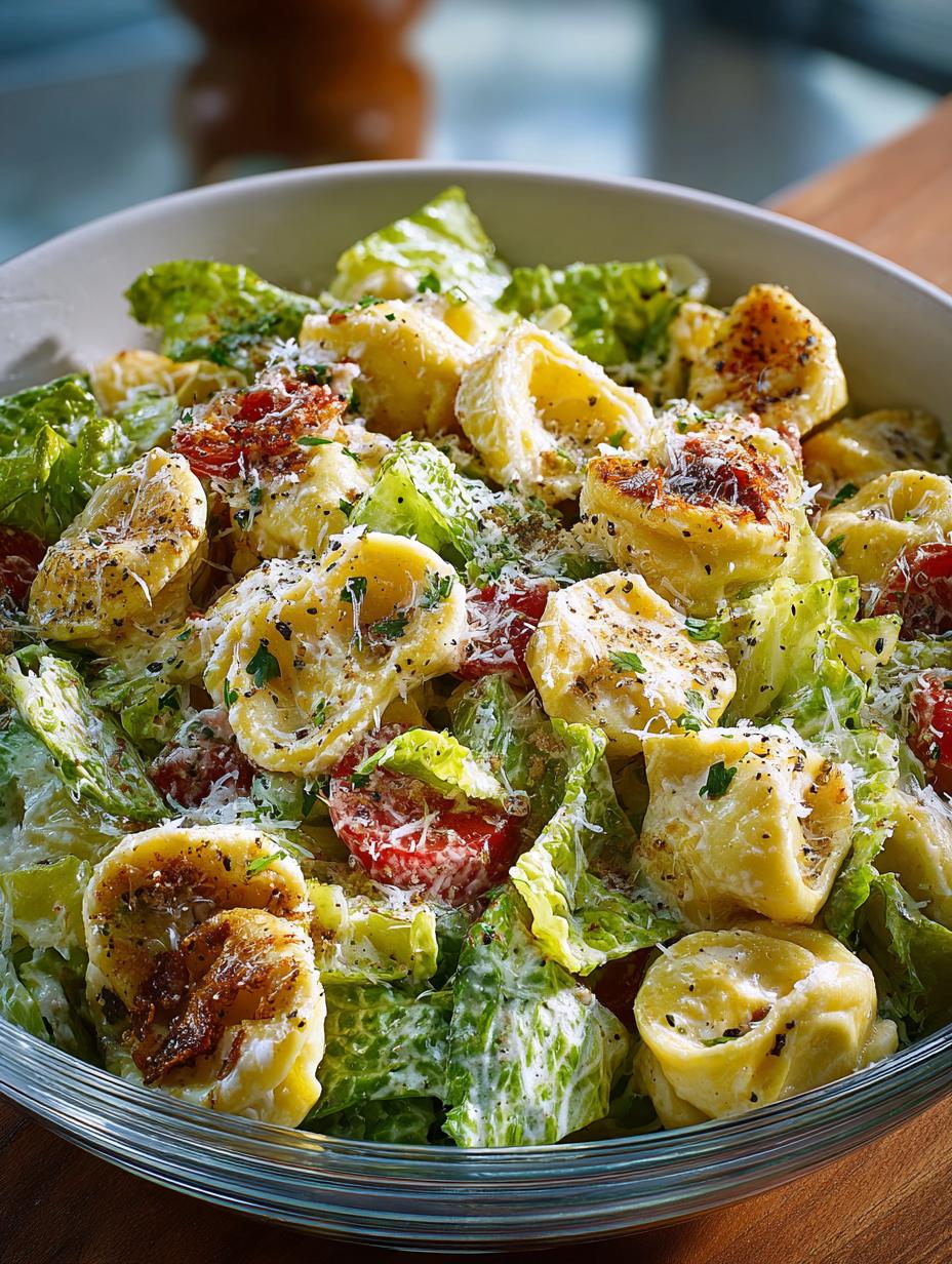Tortellini Caesar Salad: 5 Ways to Elevate Your Meal - Tortellini Caesar Salad - main visual representation