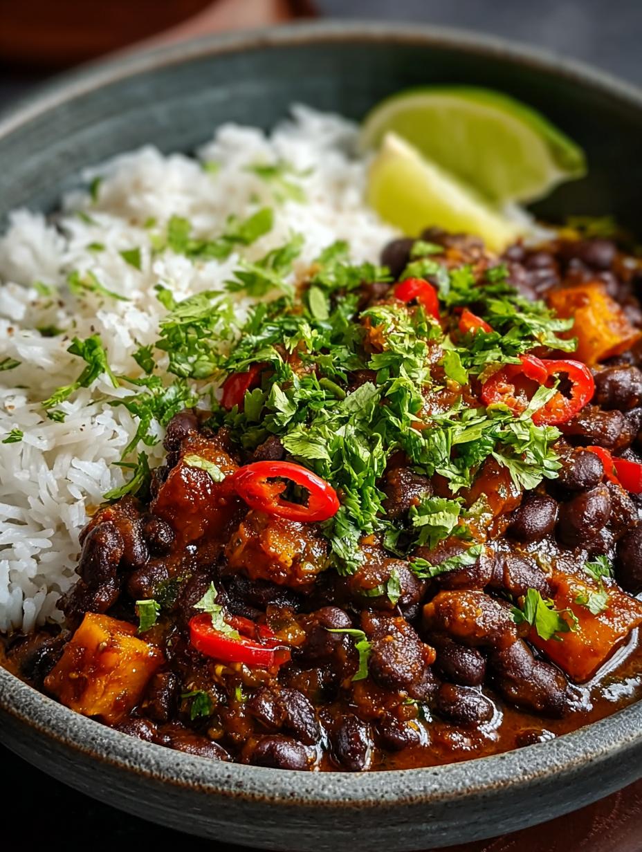 Vegan Black Bean Curry: 5 Comforting Secrets Revealed - Vegan Black Bean Curry - additional detail