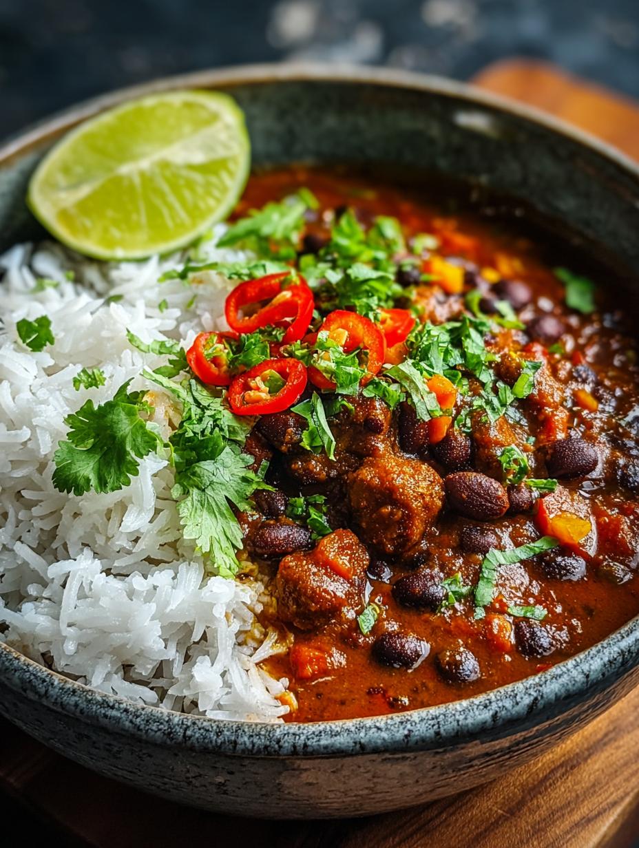Vegan Black Bean Curry